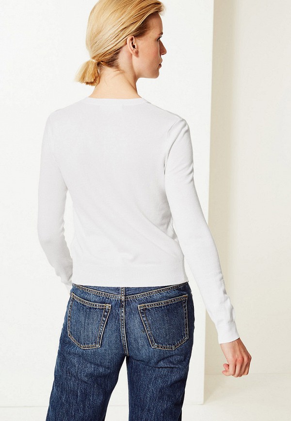 

Кардиган Marks & Spencer, Белый, Marks & Spencer MA178EWEZNC4