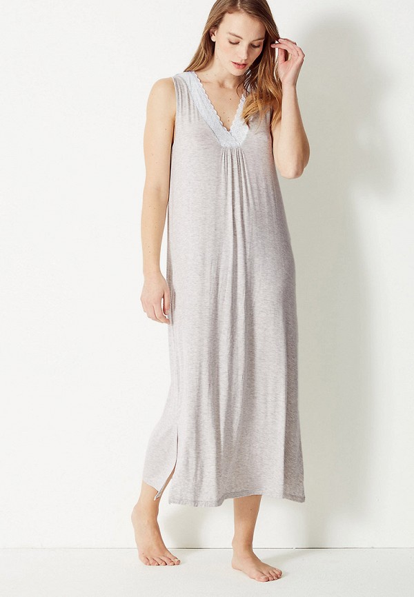 

Сорочка ночная Marks & Spencer, Marks & Spencer MA178EWFEWQ1, Серый