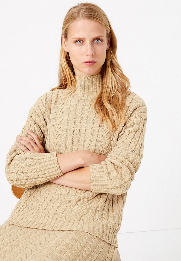 

Водолазка Marks & Spencer, Бежевый, Marks & Spencer MA178EWGCXA6
