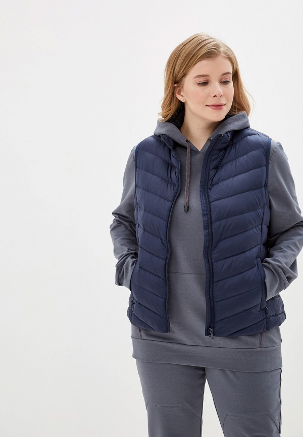 

Жилет утепленный Marks & Spencer, Синий, Marks & Spencer MA178EWGCXD0