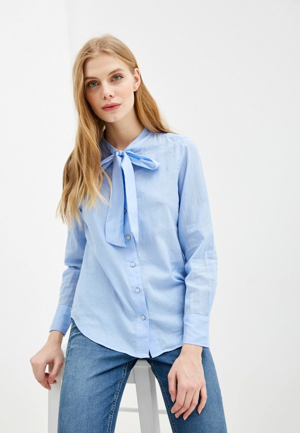 

Рубашка Marks & Spencer, Голубой, Marks & Spencer MA178EWHKGX4