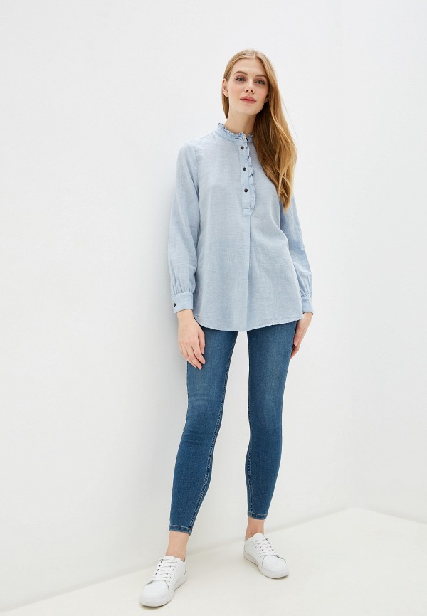 

Блуза Marks & Spencer, Голубой, Marks & Spencer MA178EWHKHU6