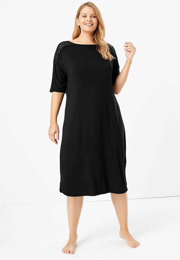 

Платье домашнее Marks & Spencer, Черный, Marks & Spencer MA178EWHZZC7