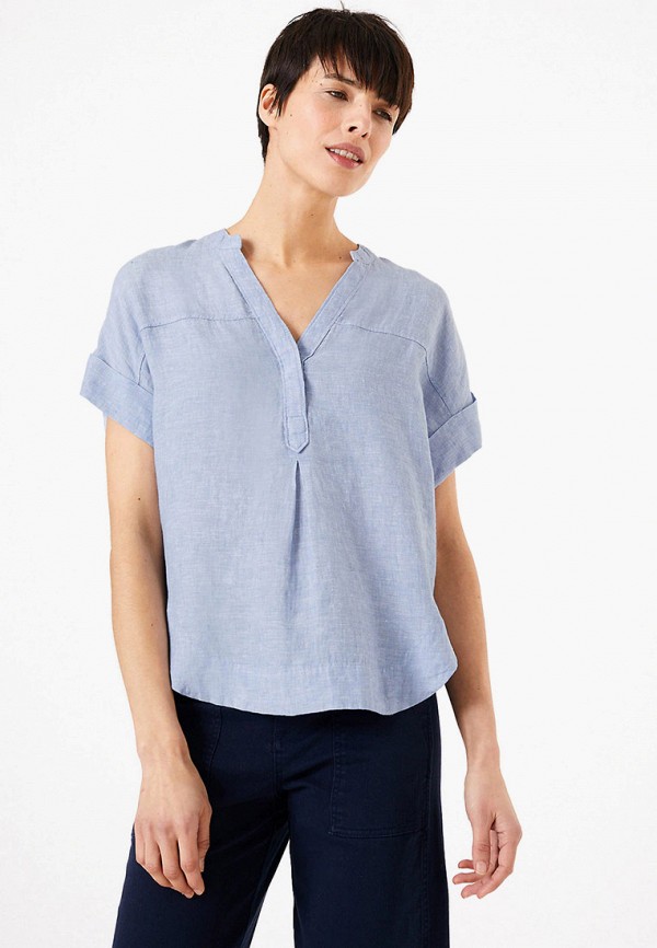

Блуза Marks & Spencer, Голубой, Marks & Spencer MA178EWIBWK1