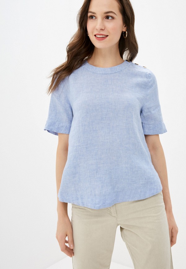 

Блуза Marks & Spencer, Голубой, Marks & Spencer MA178EWIBWK9