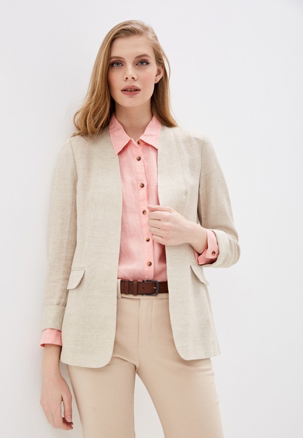

Жакет Marks & Spencer, Бежевый, Marks & Spencer MA178EWIBZB2