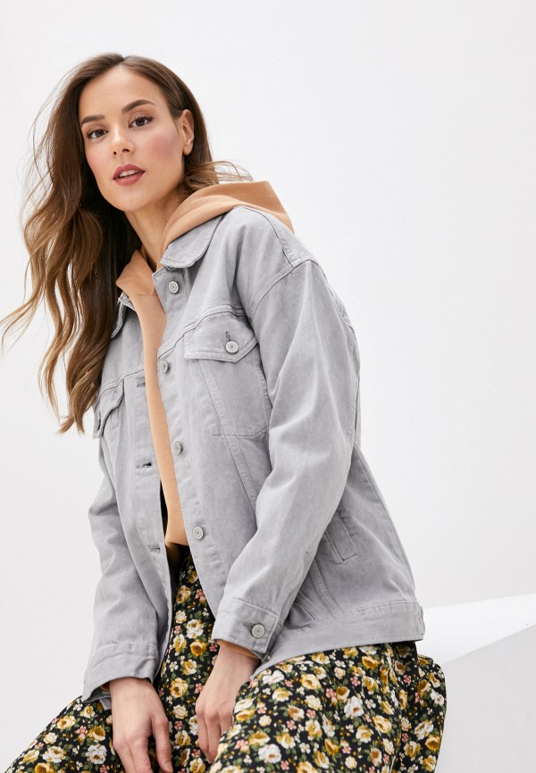 

Куртка джинсовая Marks & Spencer, Серый, PER UNA