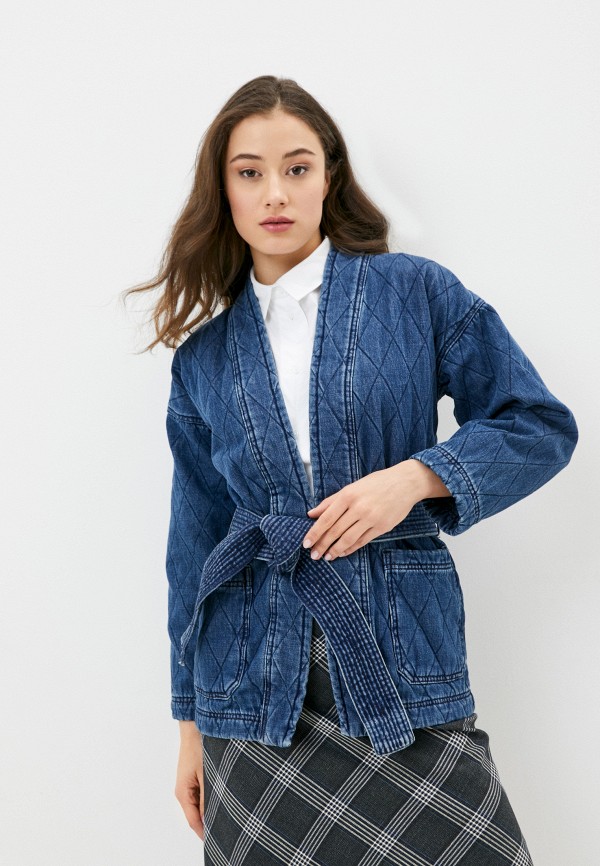 

Куртка джинсовая Marks & Spencer, Синий, Marks & Spencer MA178EWIBZE0