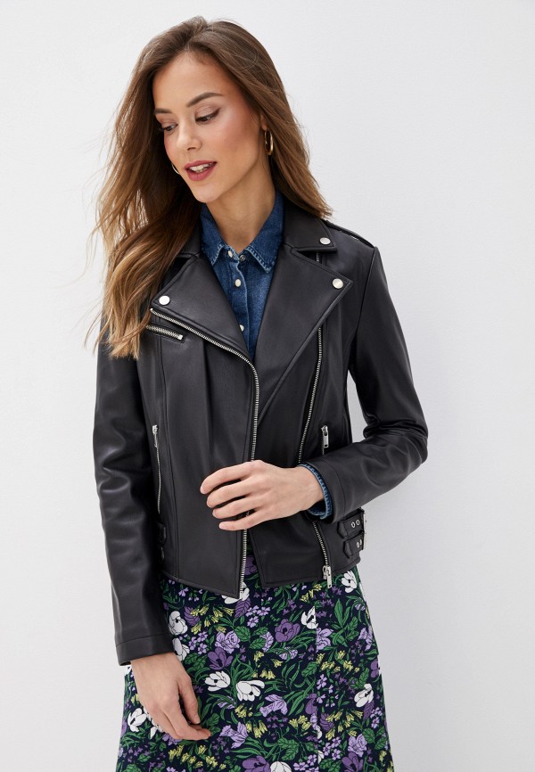 

Куртка кожаная Marks & Spencer, Черный