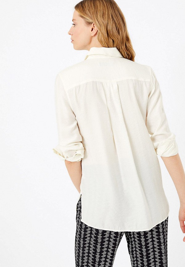 

Рубашка Marks & Spencer, Белый, Marks & Spencer MA178EWIBZU7
