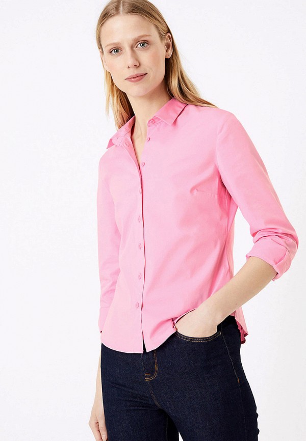 

Рубашка Marks & Spencer, Розовый, Marks & Spencer MA178EWIBZV9