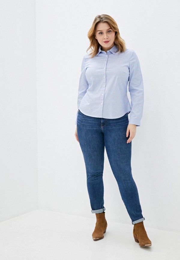 

Рубашка Marks & Spencer, Голубой, Marks & Spencer MA178EWIBZW3