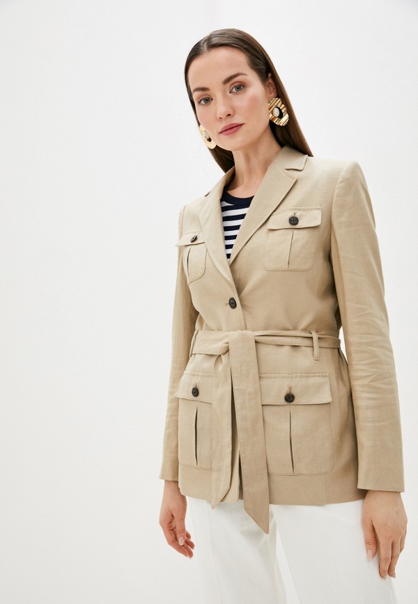 

Жакет Marks & Spencer, Бежевый, Marks & Spencer MA178EWIZGI6