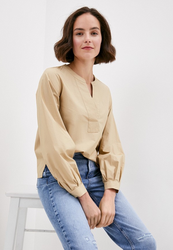 

Блуза Marks & Spencer, Бежевый, Marks & Spencer MA178EWIZHG6