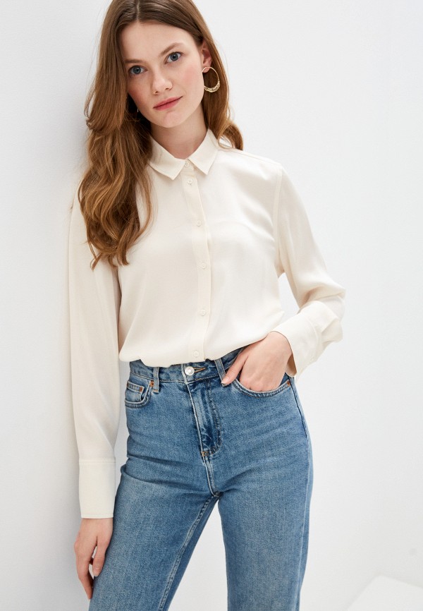 

Рубашка Marks & Spencer, Бежевый, Marks & Spencer MA178EWIZHL8