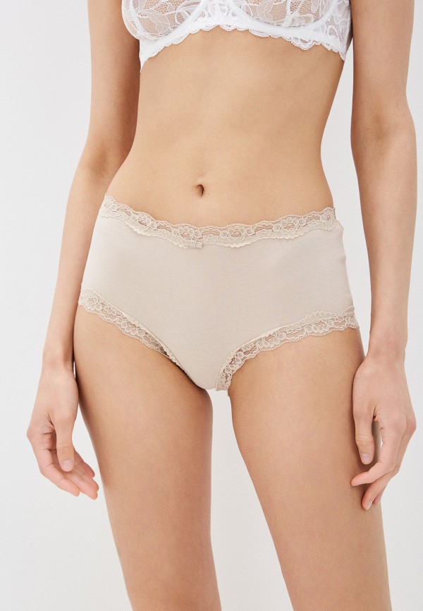 

Трусы Marks & Spencer, Бежевый, HIGH RISE SHORT