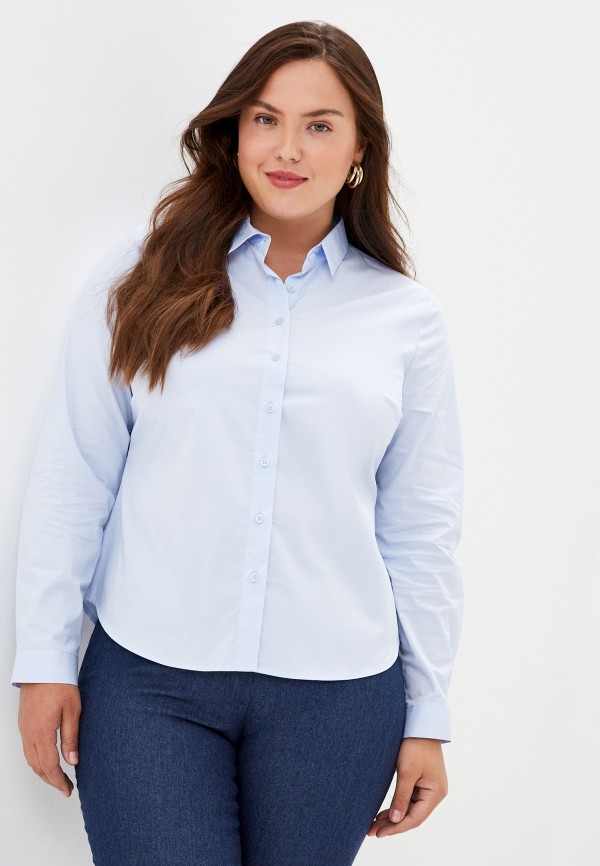

Рубашка Marks & Spencer, Голубой, Marks & Spencer MA178EWKASU7