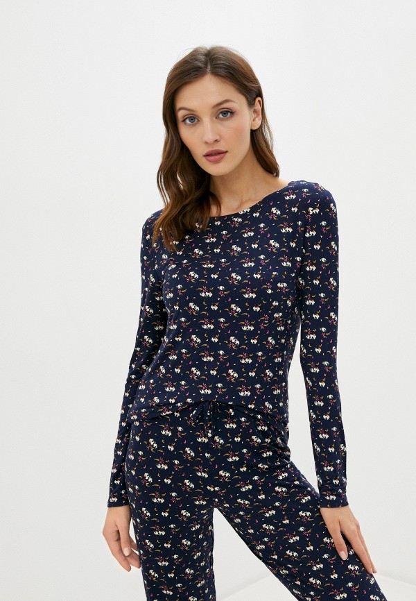 

Лонгслив домашний Marks & Spencer, Синий, Marks & Spencer MA178EWKBJJ0
