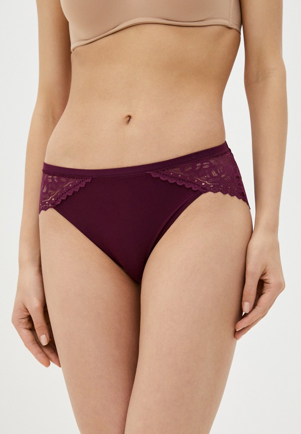 

Трусы Marks & Spencer, Бордовый, HIGH LEG