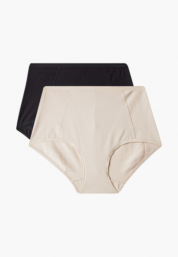 

Трусы 2 шт. Marks & Spencer, Бежевый;черный, Marks & Spencer MA178EWKIGG5