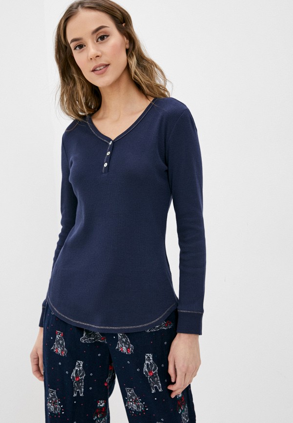 

Лонгслив домашний Marks & Spencer, Синий