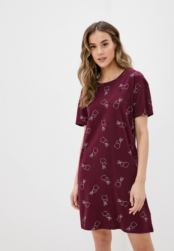 

Платье домашнее Marks & Spencer, Бордовый