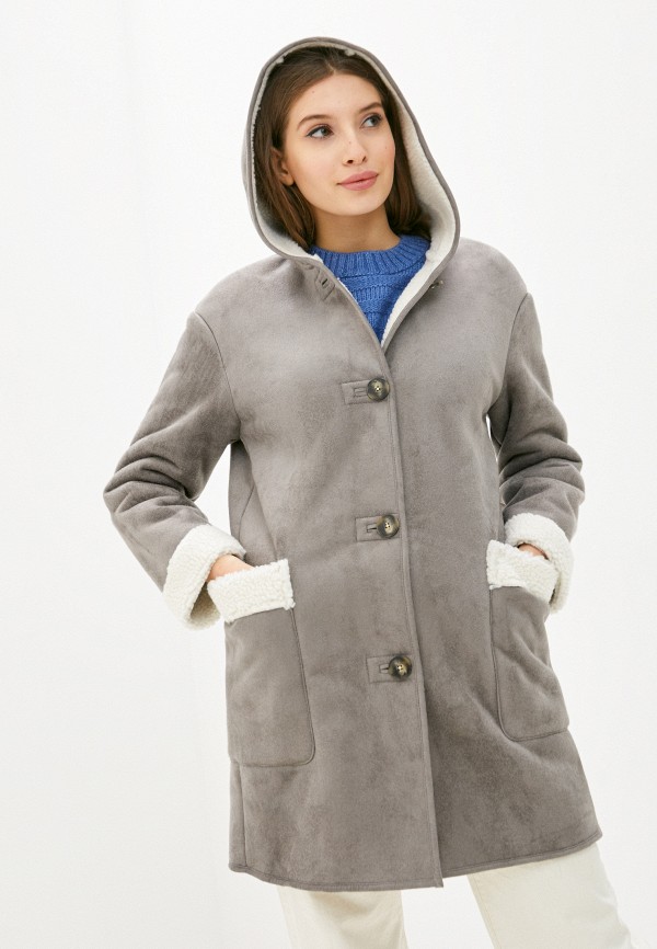 

Дубленка Marks & Spencer, Серый, Marks & Spencer MA178EWLKMM2