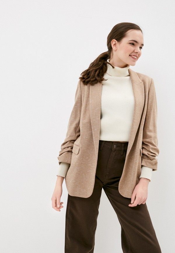 

Жакет Marks & Spencer, Бежевый, Marks & Spencer MA178EWMBMC0