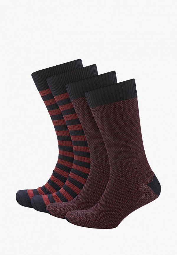 

Носки 4 пары Marks & Spencer, Бордовый, Marks & Spencer MA178FMLKLL4