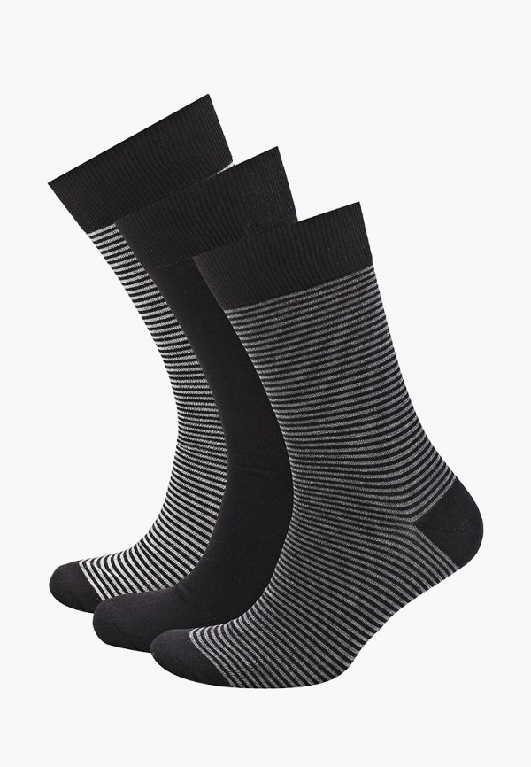 

Носки 3 пары Marks & Spencer, Серый;черный, Marks & Spencer MA178FMMUDI2