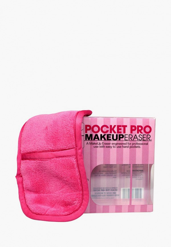 

Салфетки для снятия макияжа Makeup Eraser, Розовый, с карманами для рук
