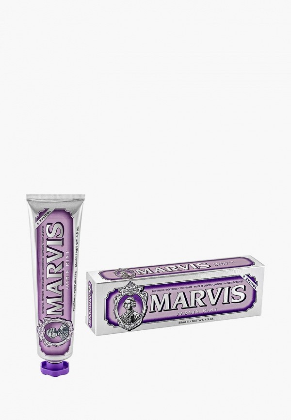 

Зубная паста Marvis, Прозрачный, "Мята и Жасмин" 85 мл