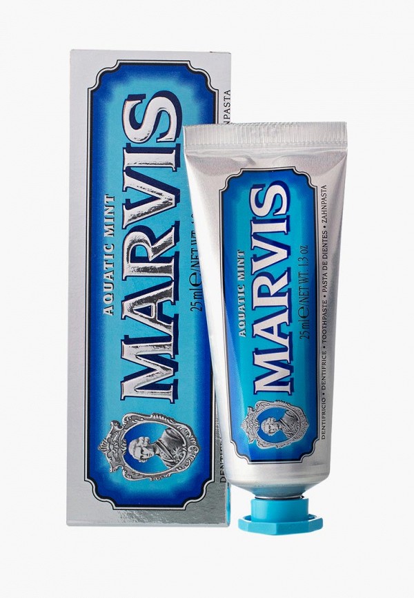 

Зубная паста Marvis, Синий, "Cвежая Мята" 25 мл