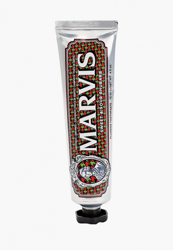 

Зубная паста Marvis, Серебряный, SWEET & SOUR RHUBARB, 75 мл