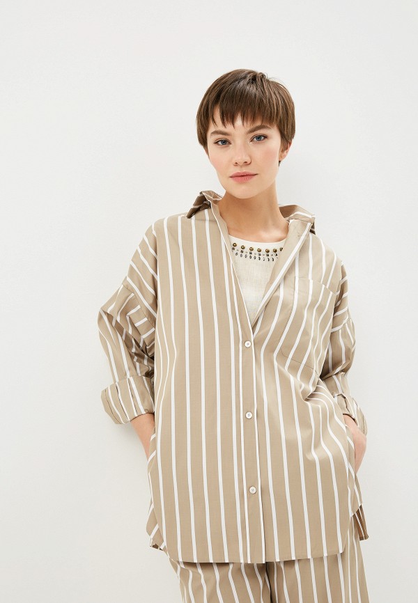 

Блуза Max Mara Leisure, Бежевый