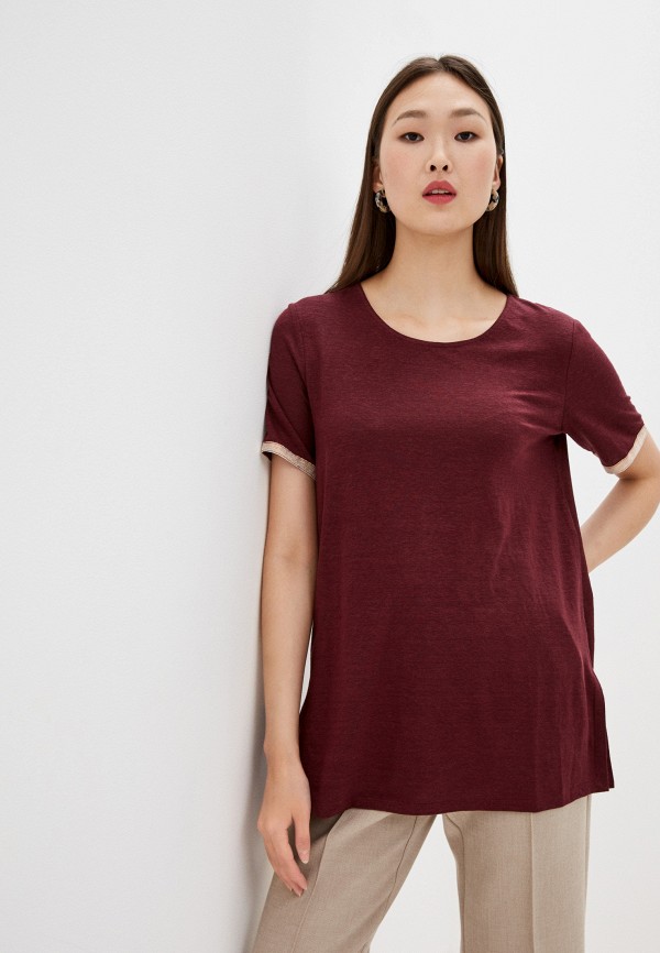 

Футболка Max Mara Leisure, Бордовый
