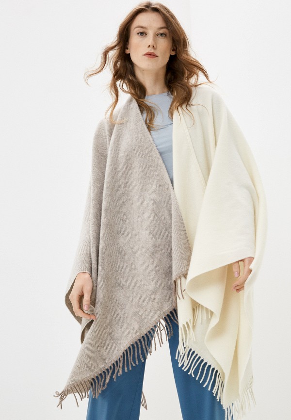 

Пончо Max Mara Leisure, Бежевый, COGNAC