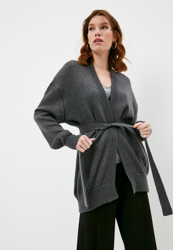 

Кардиган Max Mara Leisure, Серебряный, EOLO