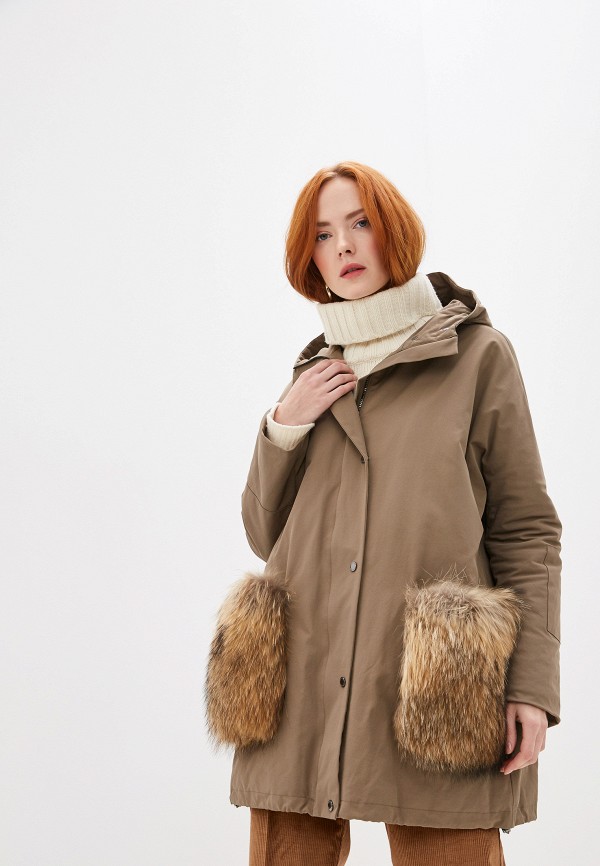 

Куртка утепленная Marina Sport x Marina Rinaldi, PAPAVERO, Хаки