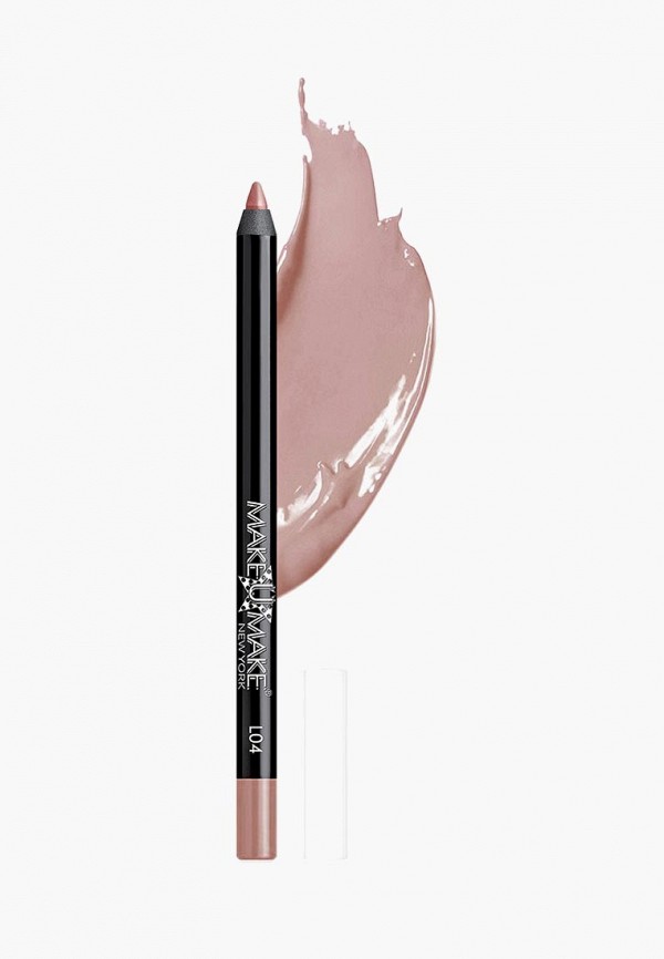 

Карандаш для губ MakeUMake, Розовый, Карандаш-помада 18 часов - Нюд
