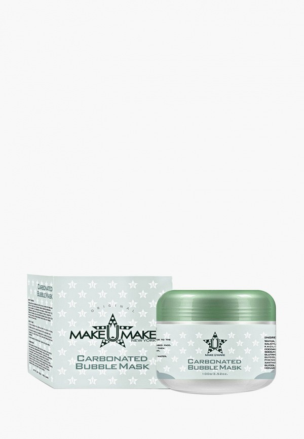 

Маска для лица MakeUMake, Прозрачный, Пузырьковая кислородная детокс