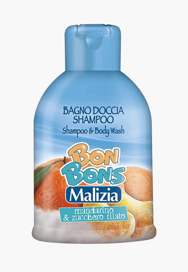 

Шампунь Malizia, Прозрачный, 2 в 1 MANDARIN & COTTON CANDY 500 мл