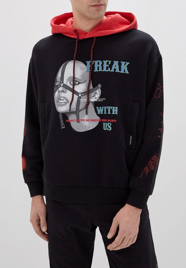 

Худи Marcelo Burlon County of Milan, Черный, Marcelo Burlon County of Milan MA203EMGPDR6