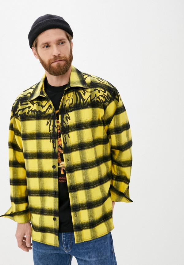 

Рубашка Marcelo Burlon County of Milan, Желтый