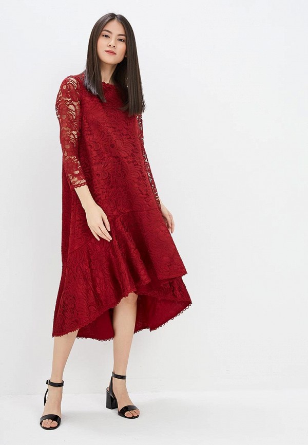 

Платье MadaM T, Бордовый, MadaM T MA422EWERCF0