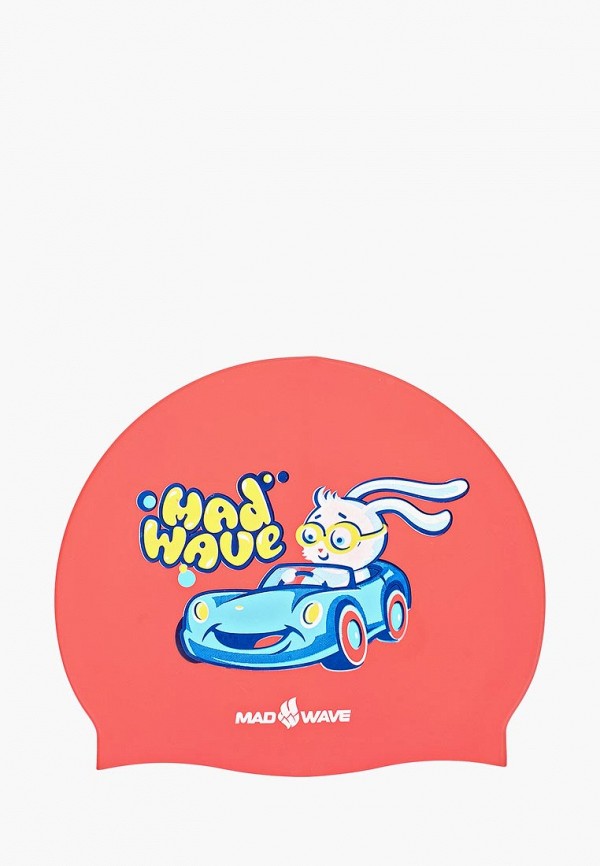 

Шапочка для плавания MadWave, Красный