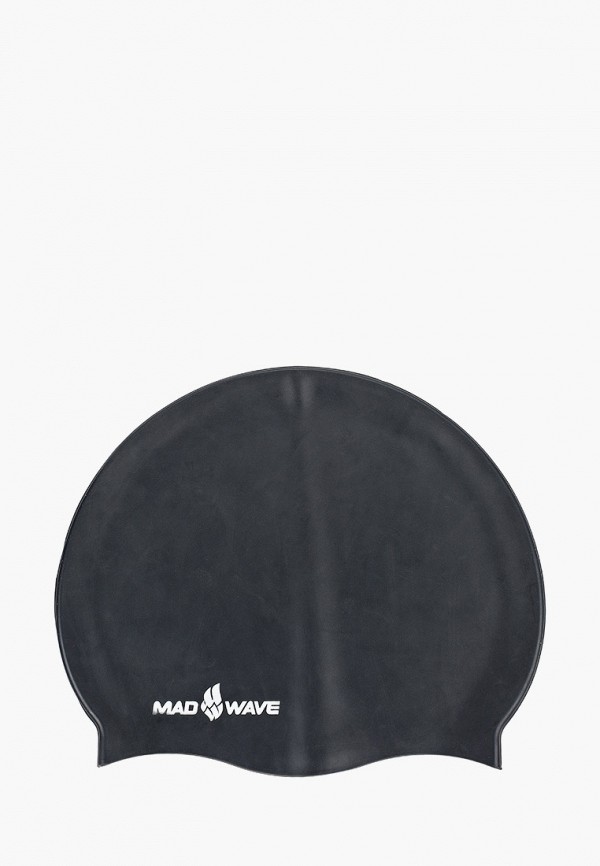 

Шапочка для плавания MadWave, Черный, Intensive Silicone Solid