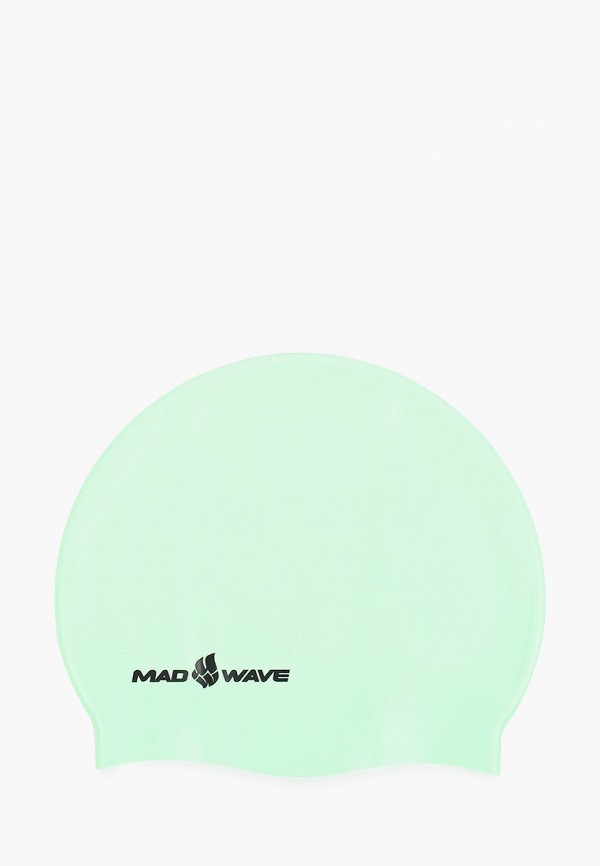 

Шапочка для плавания MadWave, Зеленый, Pastel Silicone Solid