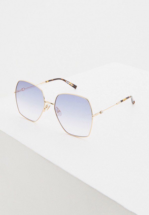 

Очки солнцезащитные Max Mara, Золотой, MM GLEAM II 000