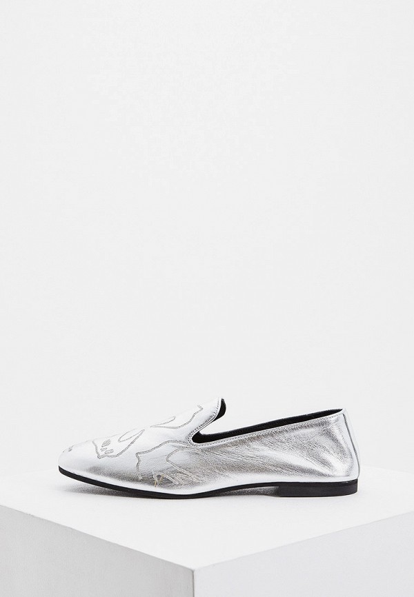 

Лоферы McQ Alexander McQueen, Серебряный